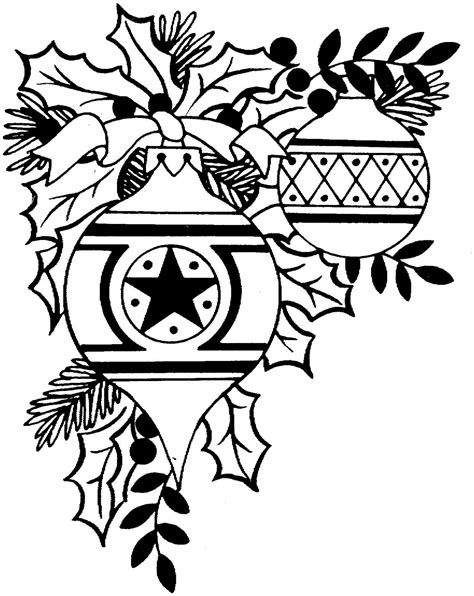 black and white christmas clipart images